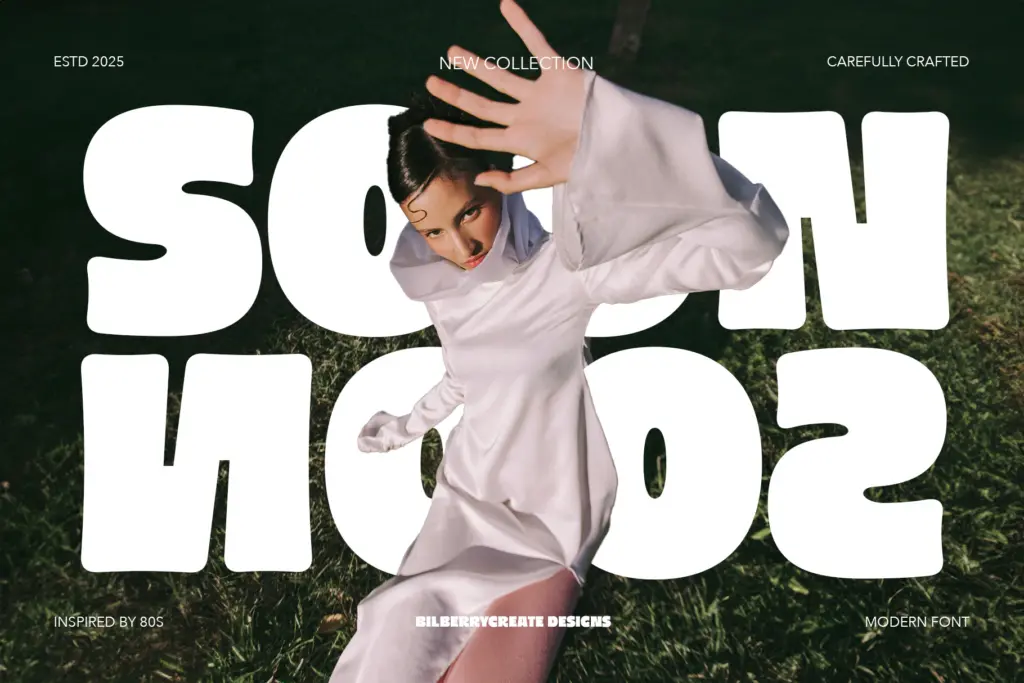 Gimme Extra Bold Sans Serif specimen — Design style