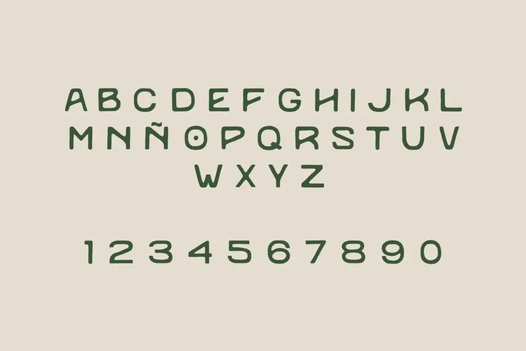 Tierra specimen — Design style