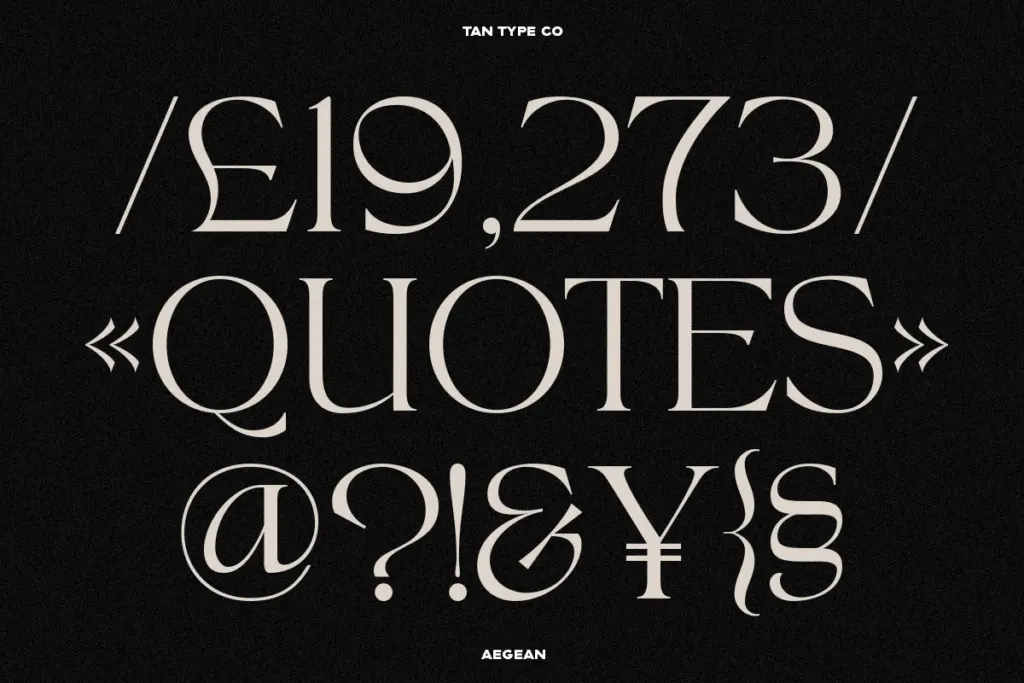 TAN Aegean specimen — Use cases