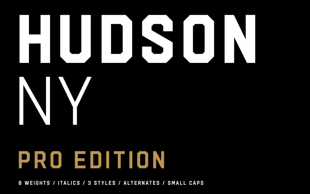 Hudson NY Pro: a redrawn display workhorse for sports and beverage branding