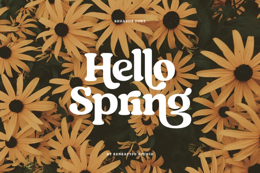 Regards specimen — Character set and features
