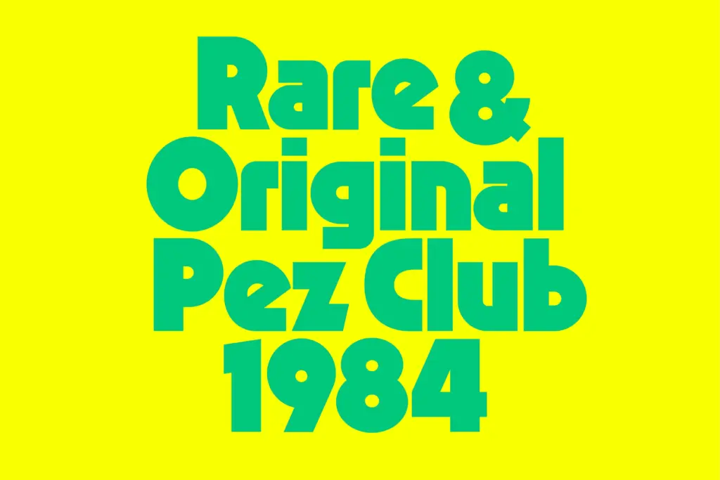 Bazook specimen — Design style
