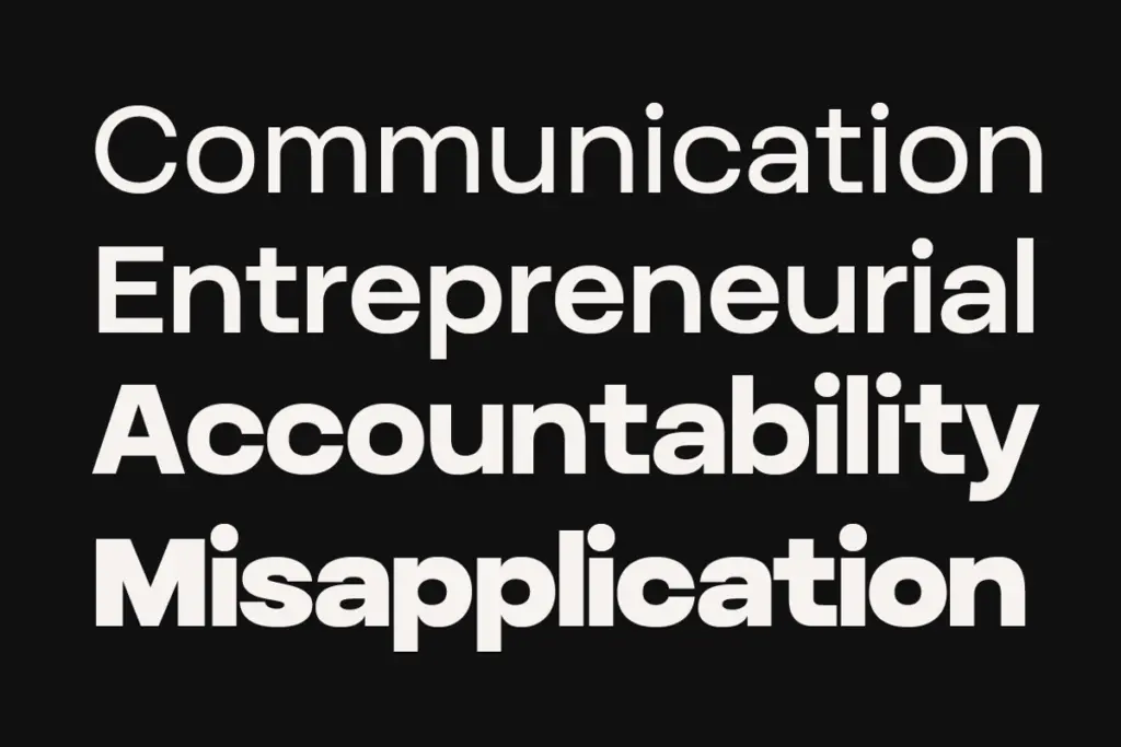 Volda Sans specimen — Design style