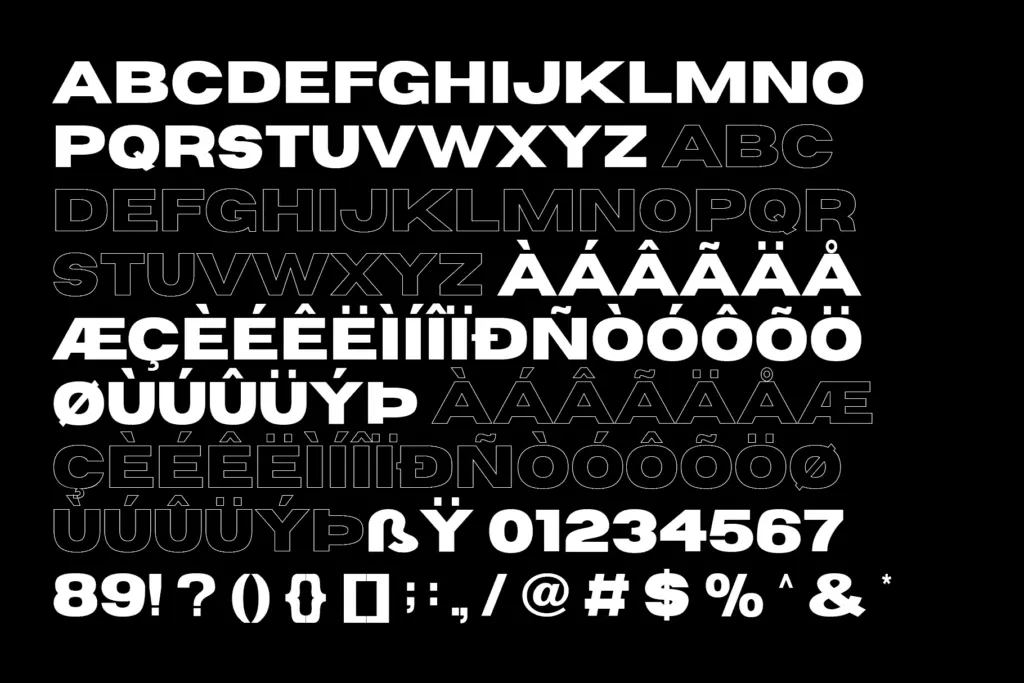 Horizon specimen — Design style