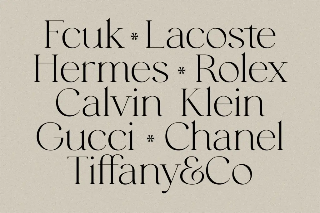 Muse specimen — Character set and features