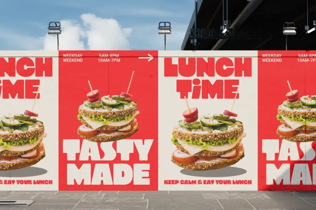 Chunko Bold specimen — Design style