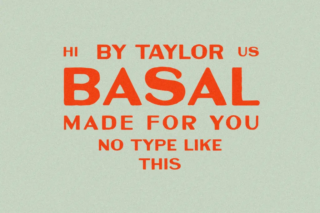 Basal specimen — Design style