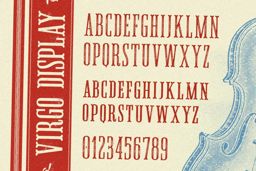 PressBox Font Combo specimen — Character set and features