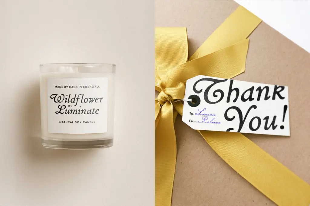 Petal & Quill specimen — Character set and features