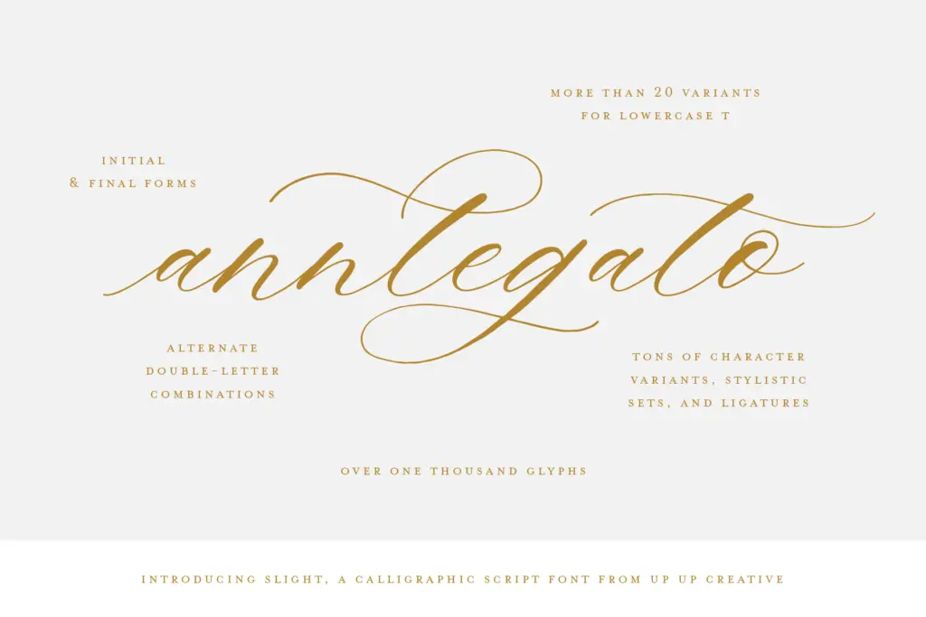 Slight specimen — Design style