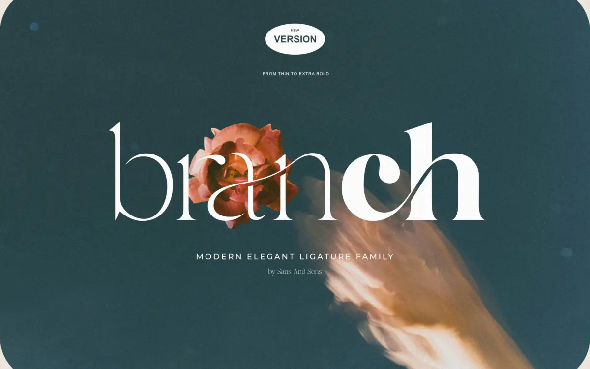 Hello Branch: an 8-weight serif family for editorial and branding work