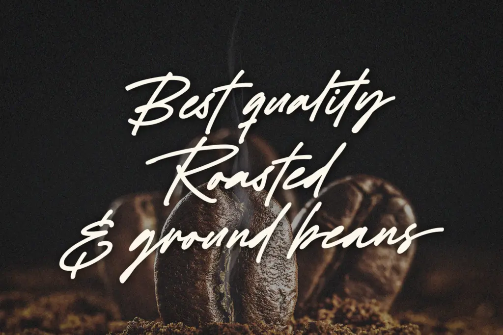 Black Signatures specimen — Character set and features