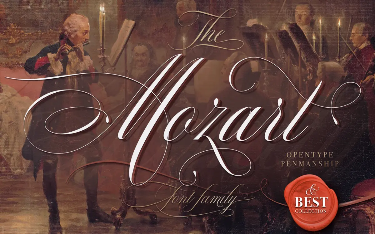 The Mozart Script: A Formal Penmanship Script With Real Range
