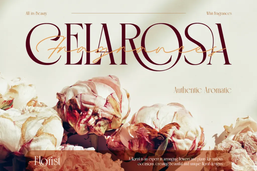 Aqualim Signature specimen — Design style