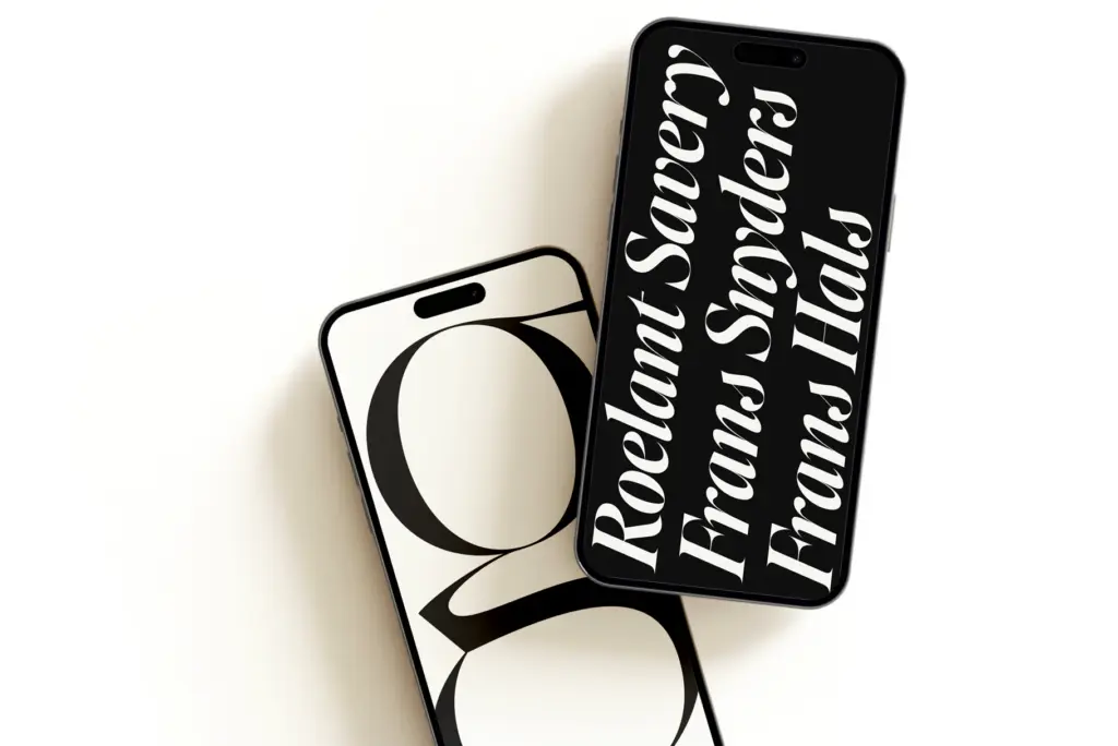 Editor's Note Display specimen — Character set and features