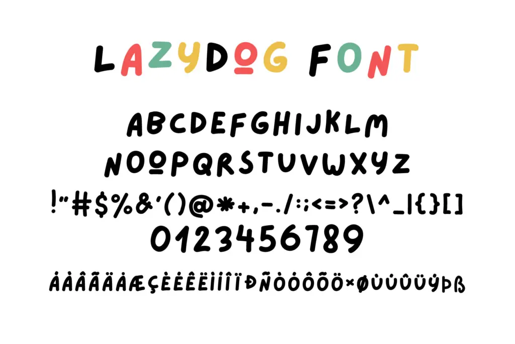 Lazydog specimen — Design style