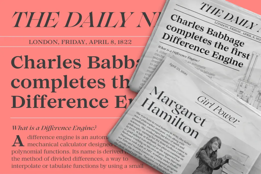 Lovelace specimen — Character set and features
