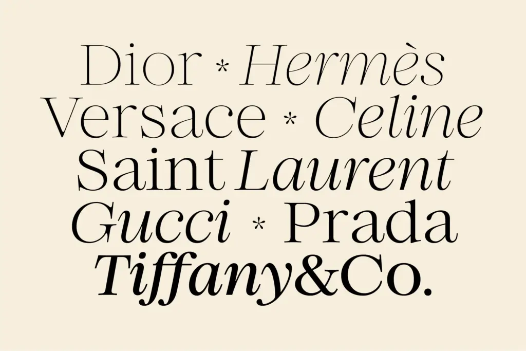 Auckland Variable Serif specimen — Character set and features