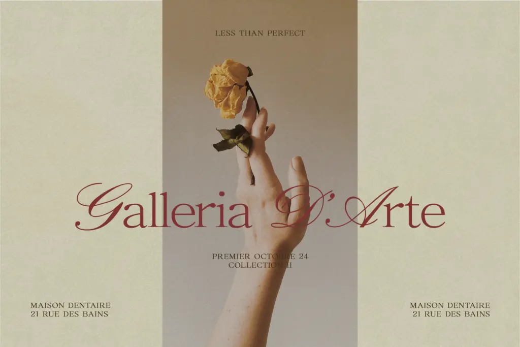 Loren Blake specimen — Character set and features