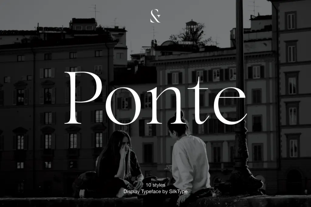 Ponte specimen — Design style