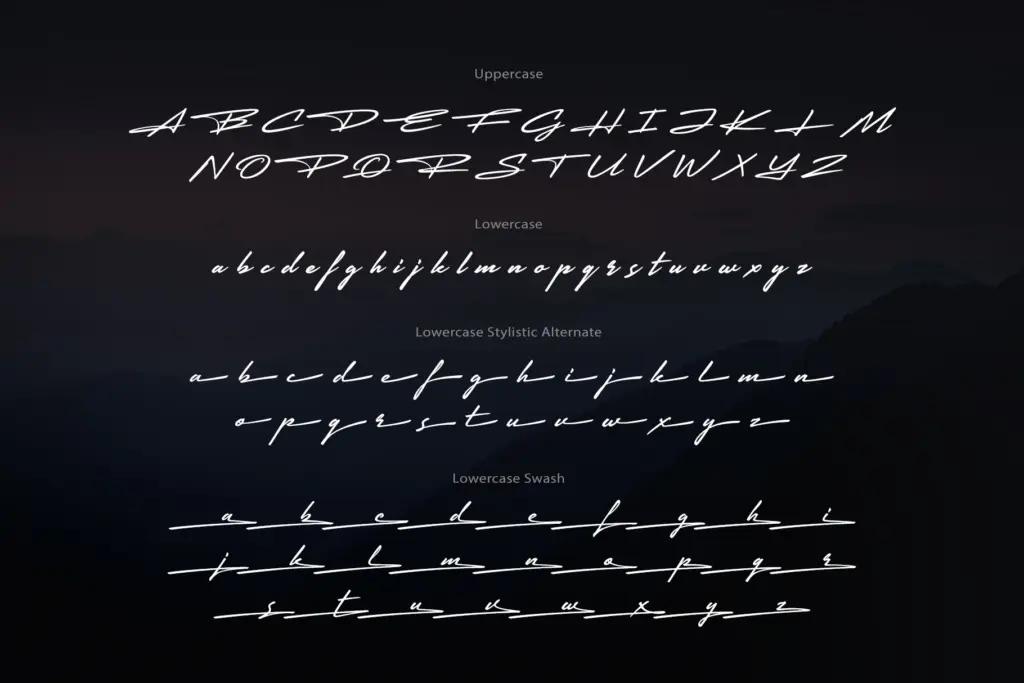 Active specimen — Design style