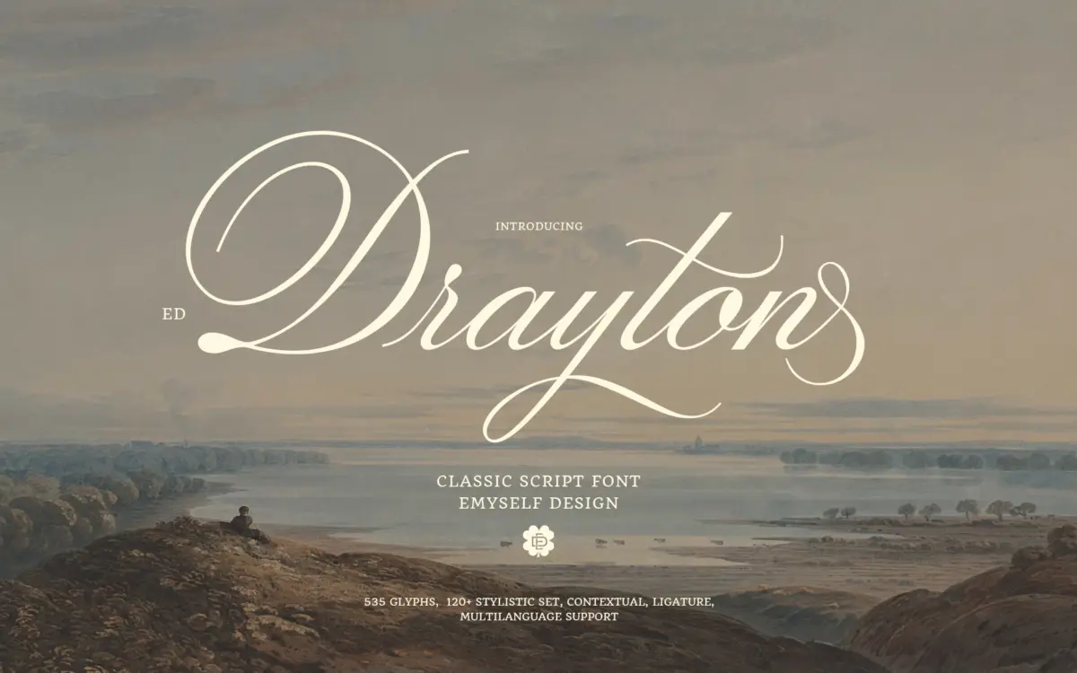 ED Drayton: A Classic Script Built for Alternates and Invitation Work
