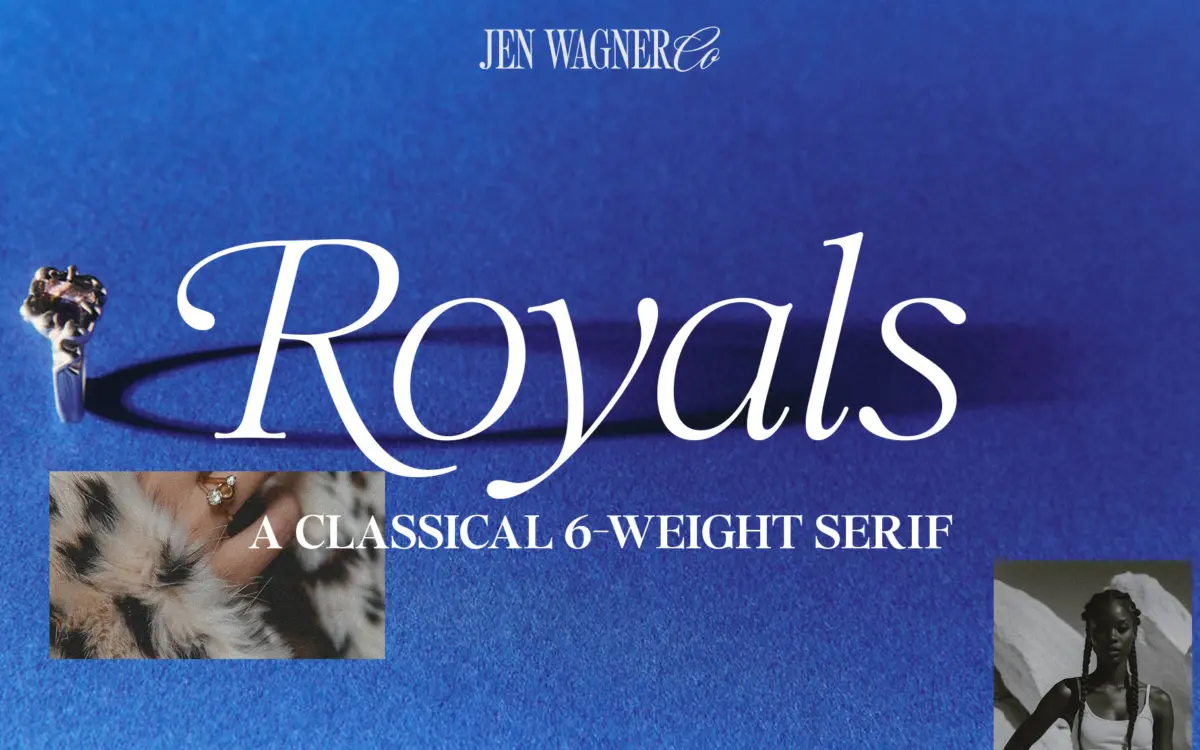 Royals Serif: a soft, editorial serif family for headers and quotes