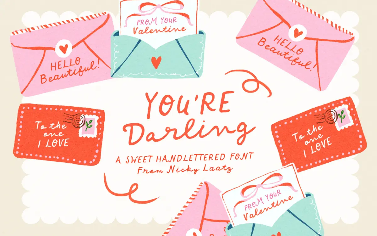 You're Darling: a warm, childlike script for gentle, everyday messages