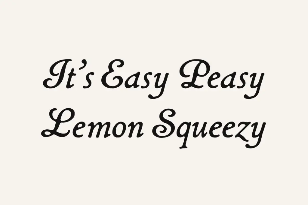 Petal & Quill specimen — Design style