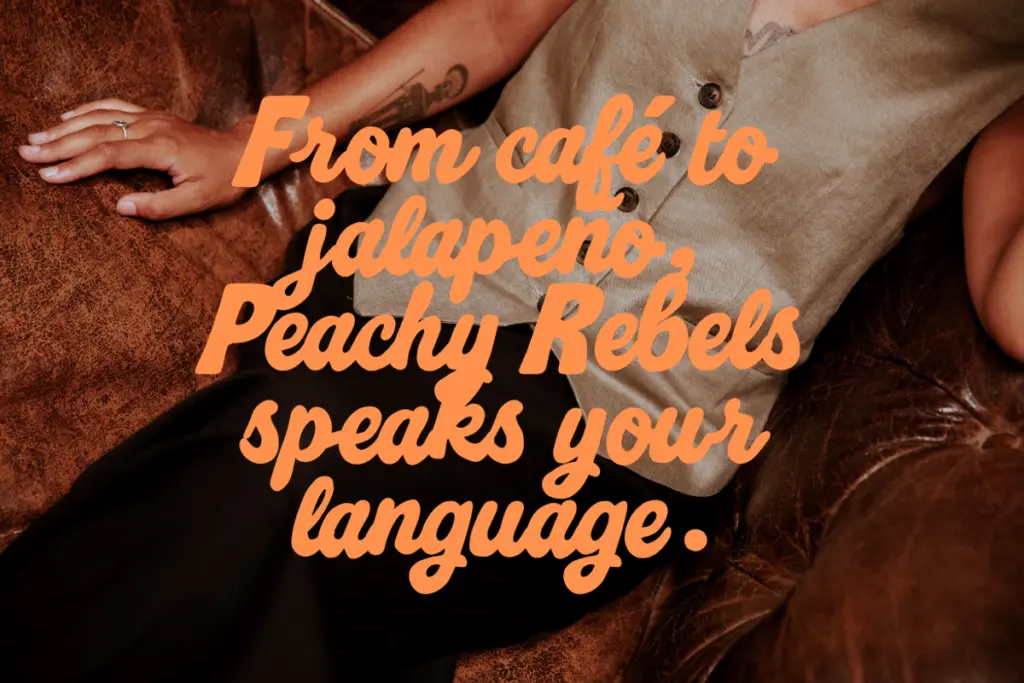 Peachy Rebels specimen — Use cases
