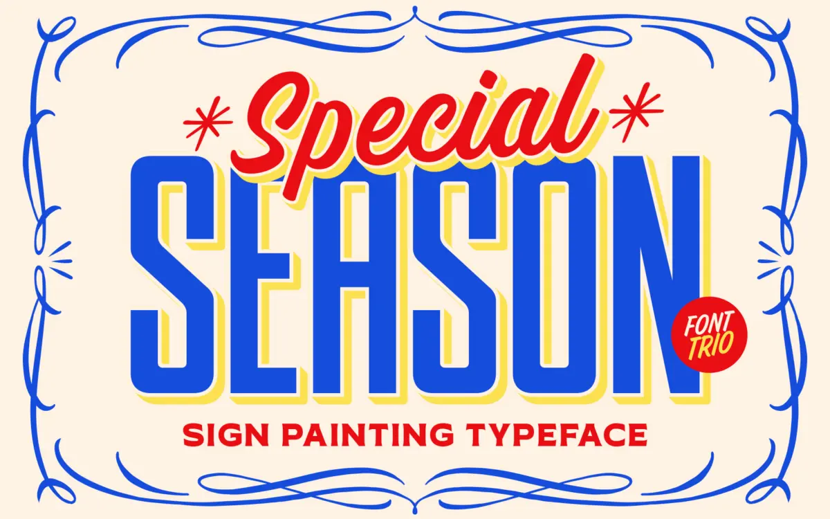TNSC Special Season: a sign-painter trio for branding that needs a bit of grit