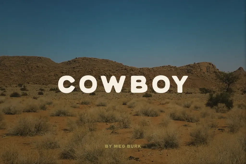 COWBOY STANDARD specimen — Design style