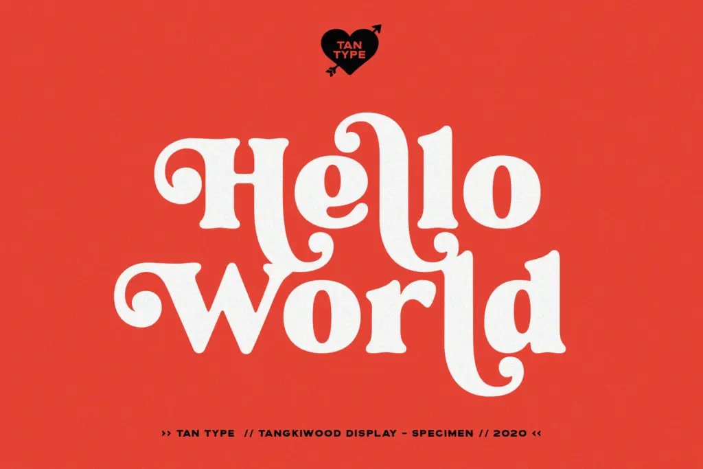 Tangkiwood specimen — Design style