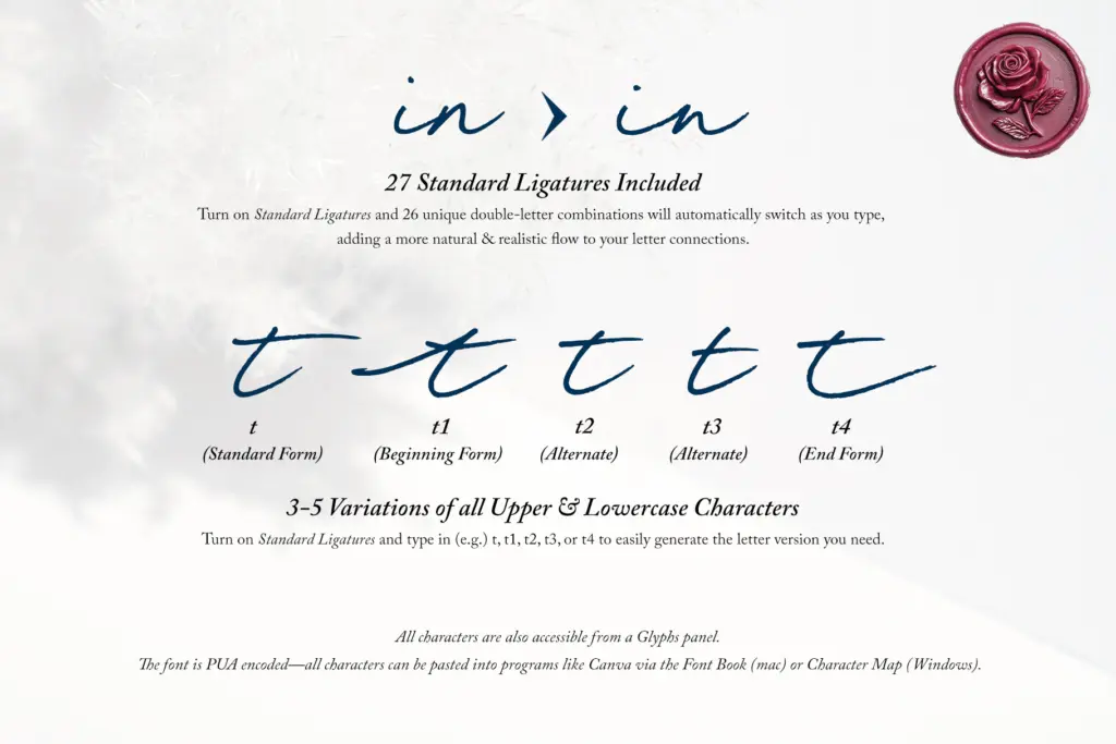 Little Promises specimen — Use cases