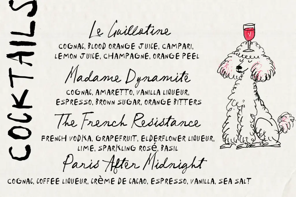 Picasso's Paintbrush Font Duo specimen — Character set and features