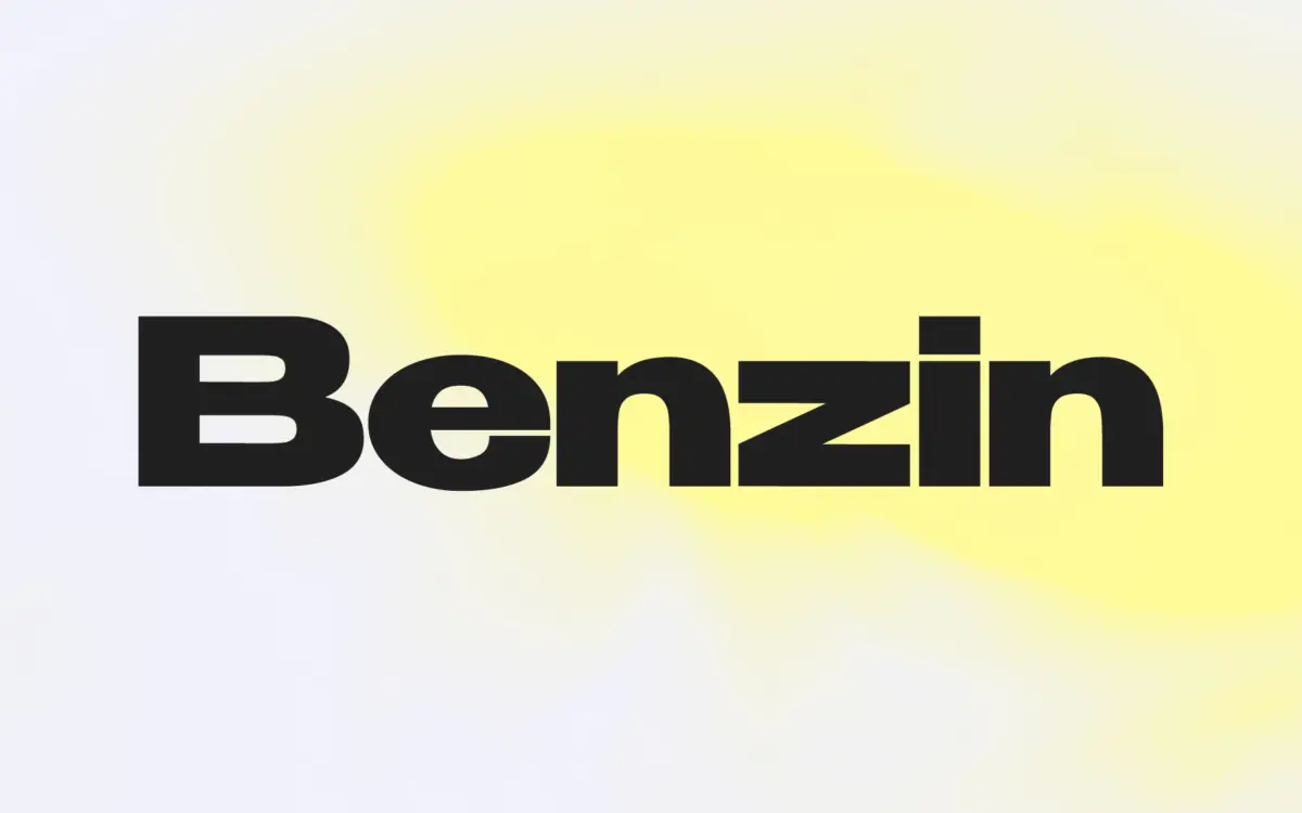 Benzin: a geometric sans built to run from body text to posters